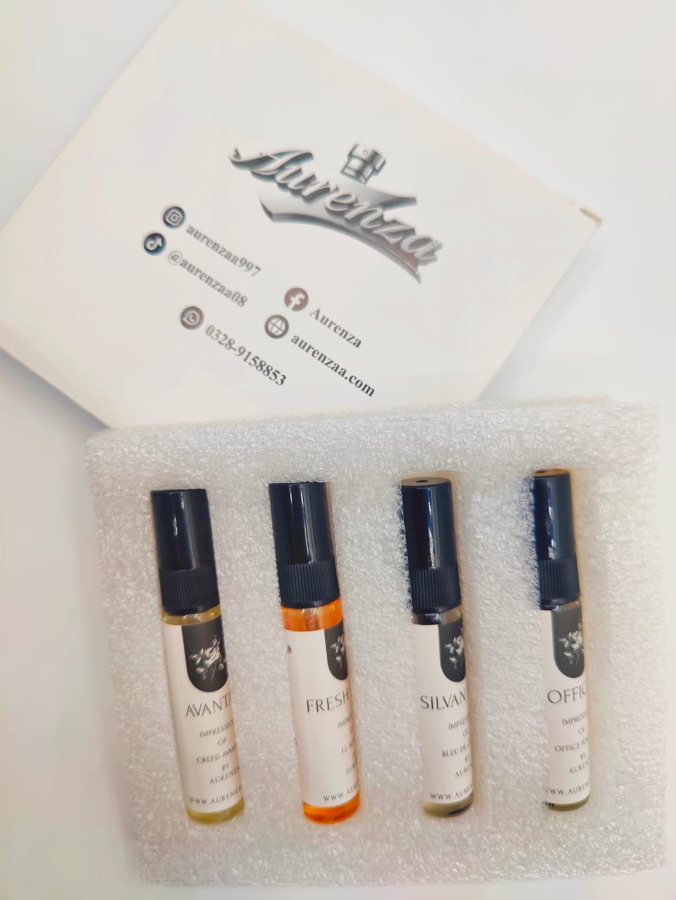 Luxury Discovery Set – 4 Premium Perfume Testers