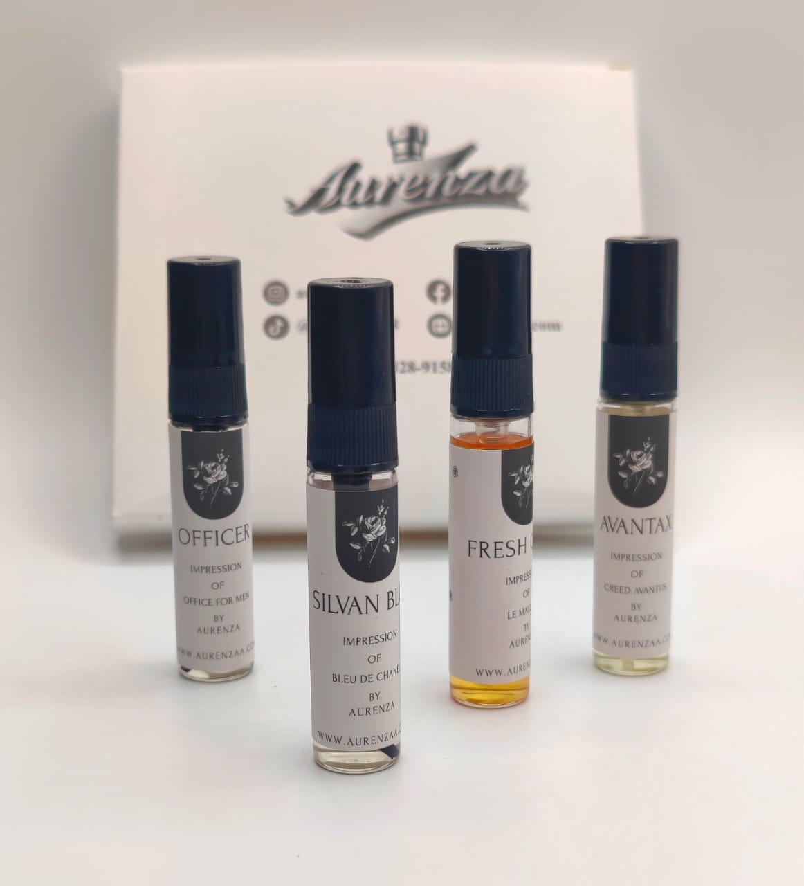 Luxury Discovery Set – 4 Premium Perfume Testers