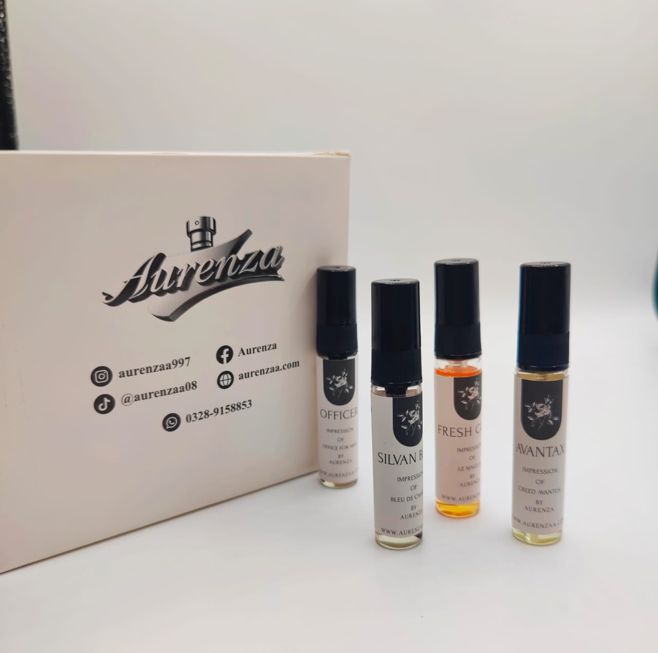 Luxury Discovery Set – 4 Premium Perfume Testers